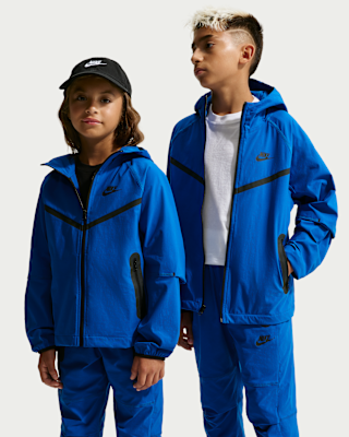 Nike Tech Big Kids' (Boys') Woven Jacket. Nike.com